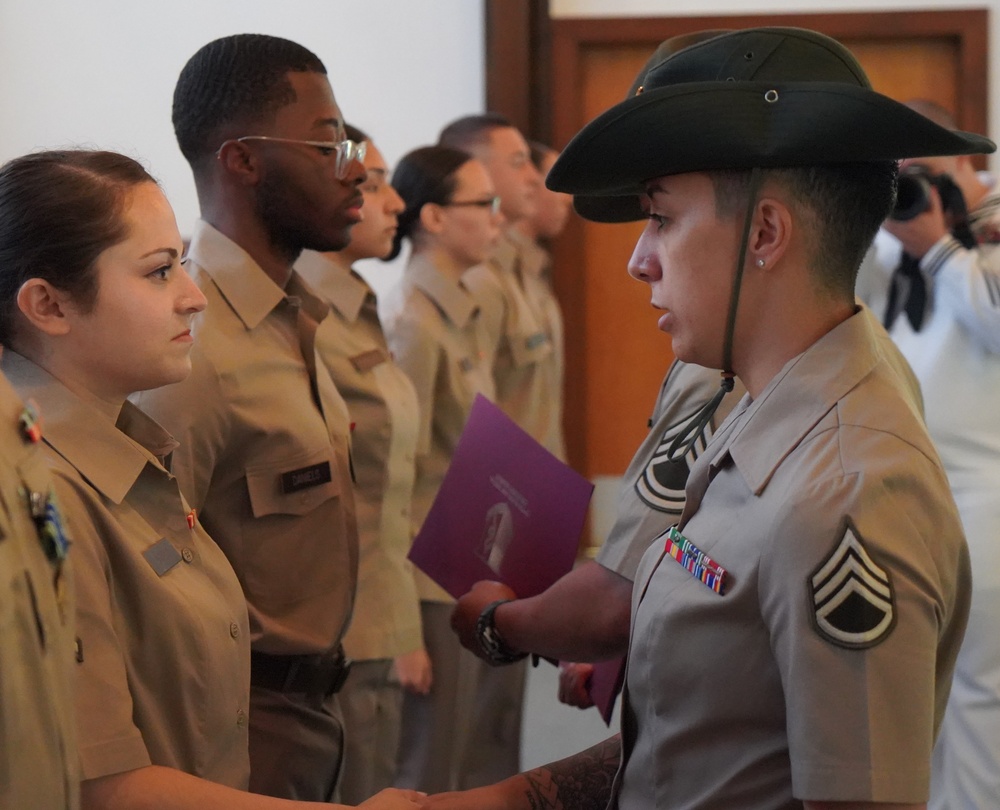 Soldier Graduates of the Tri-Service Optician School (TOPS) Class 24-005