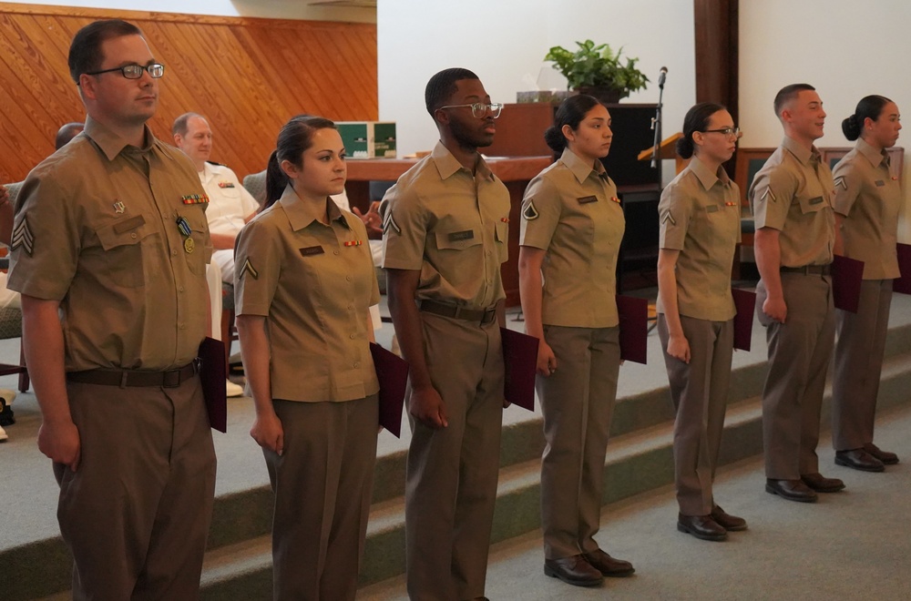 Soldier Graduates of the Tri-Service Optician School (TOPS) Class 24-005