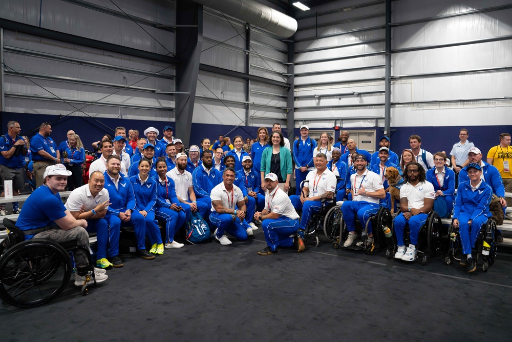 DVIDS - Images - 2024 Warrior Games | Welcome Ceremony | Team Air Force ...