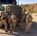 Reserve Marines complete a motorized operations course during ITX 4-24