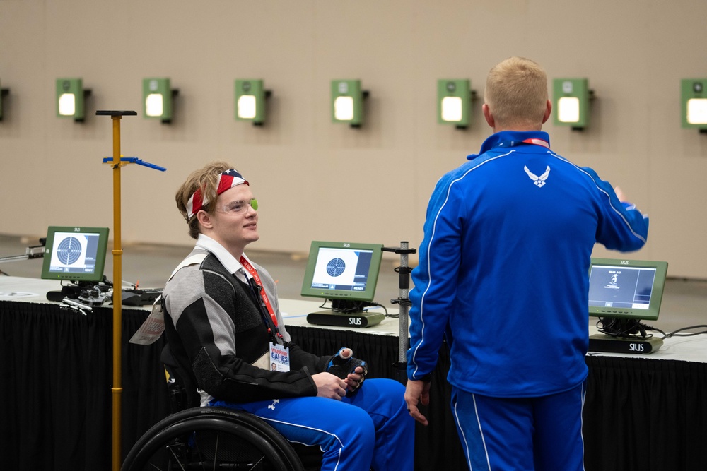 2024 Warrior Games | Shooting | Team Air Force  | SrA Sean Stutson