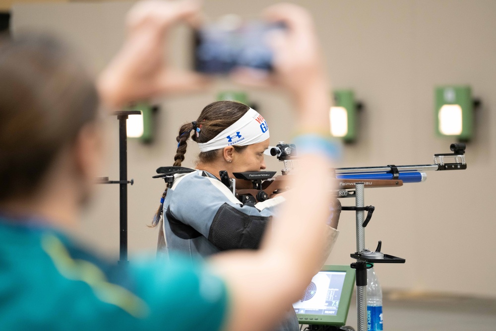 2024 Warrior Games | Shooting | Team Air Force | CMSgt Andrea Inmon