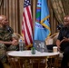 Gen. Langley speaks during a podcast for African Chiefs of Defense Conference 2024
