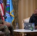 Gen. Langley speaks during a podcast for African Chiefs of Defense Conference 2024