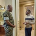 Gen. Langley speaks with YALI member