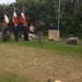 Maj. Gen. William Ryan speaks at Hanger Ceremony