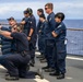 M9 Qualification aboard USS Curtis Wilbur