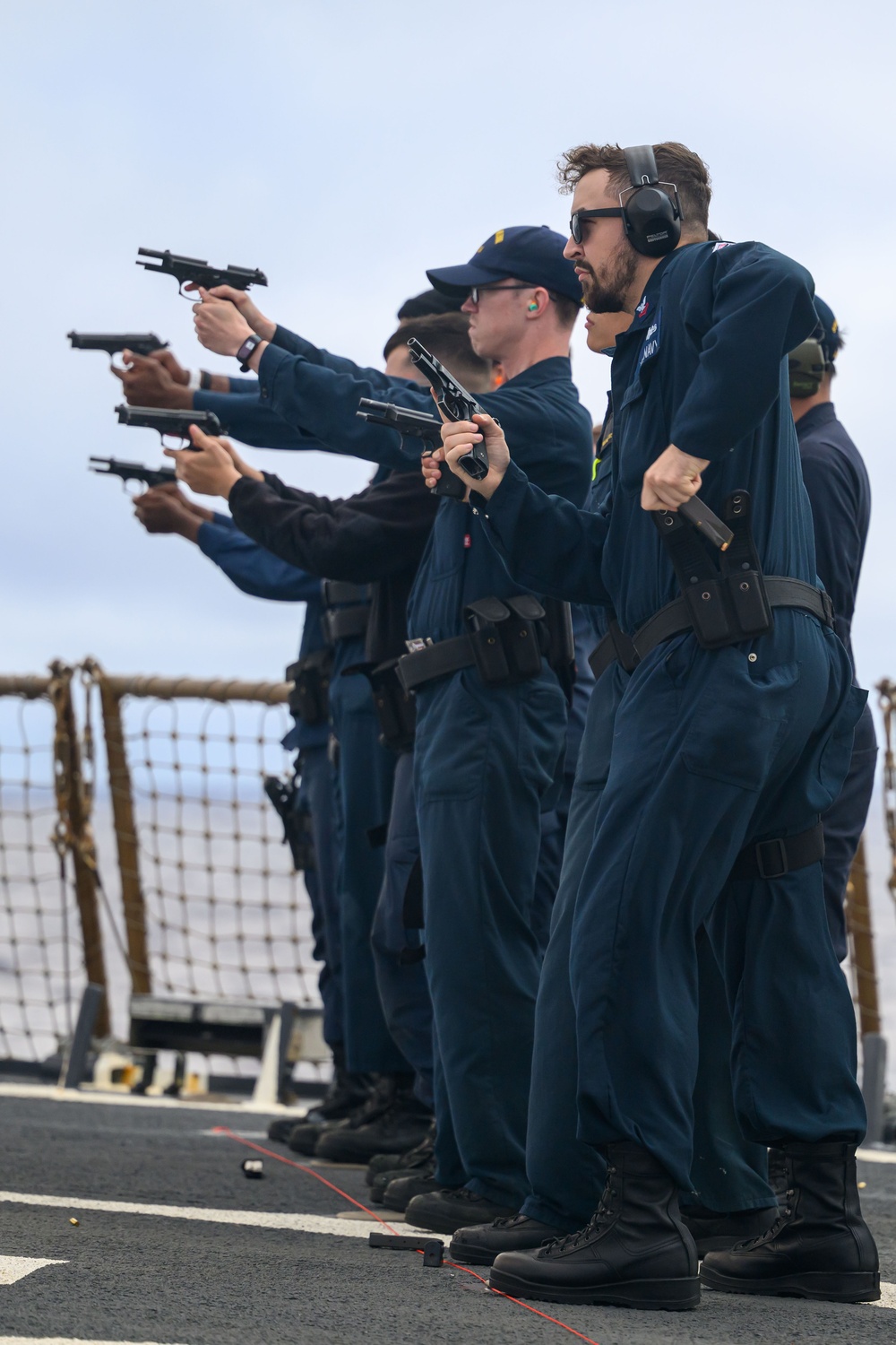 M9 Qualification aboard USS Curtis Wilbur