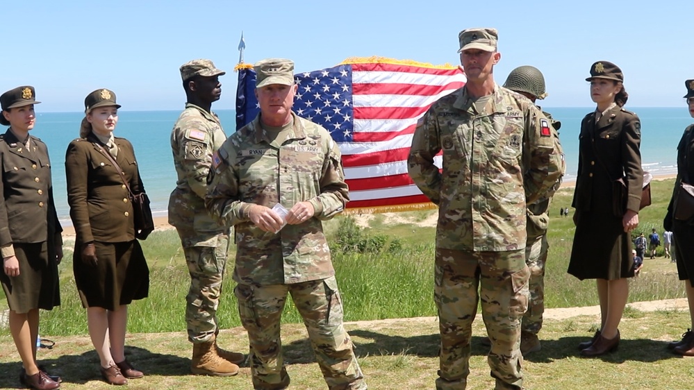 Omaha Beach Reenlistment