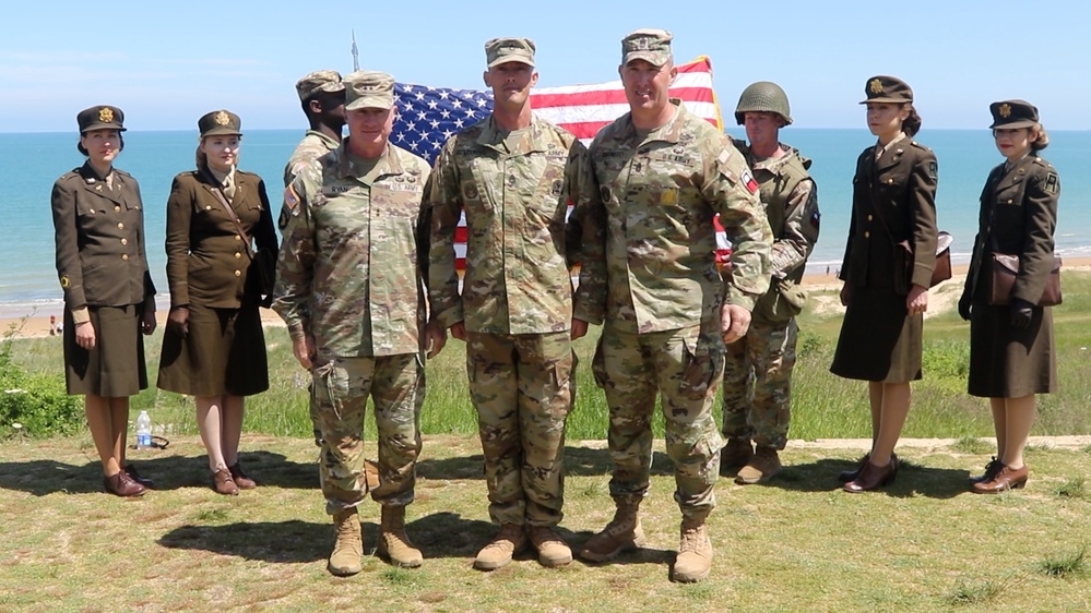 Omaha Beach Reenlistment