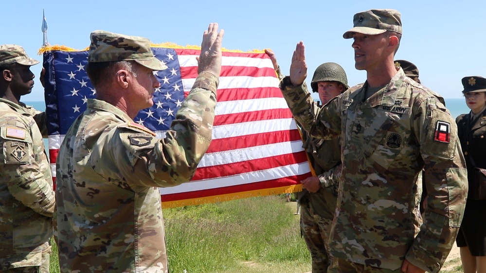 Omaha Beach Reenlistment