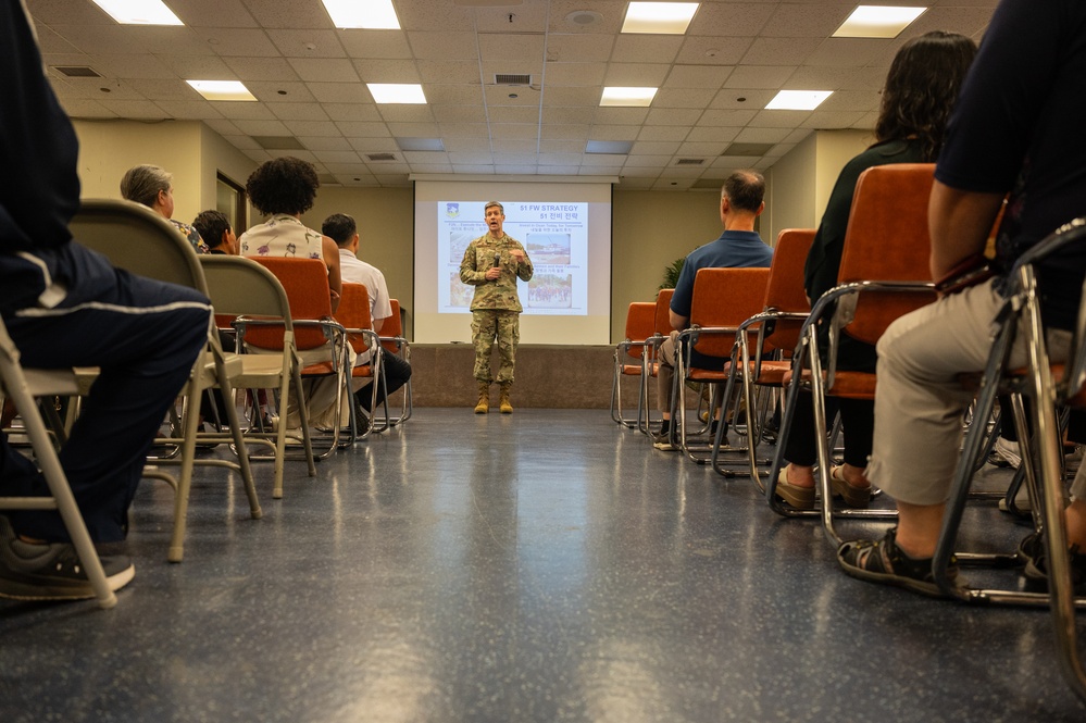 DVIDS - Images - 51st Fighter Wing leadership hosts civilian All Call