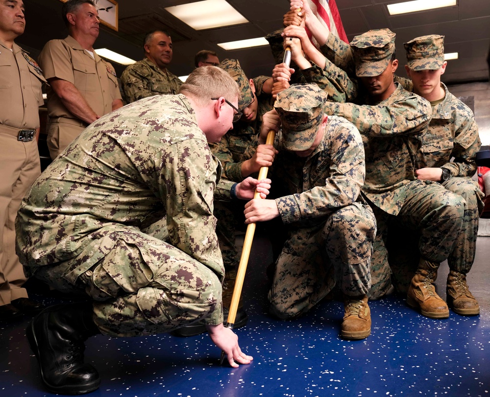 Boxer Celebrates 126th Hospital Corpsman Birthday