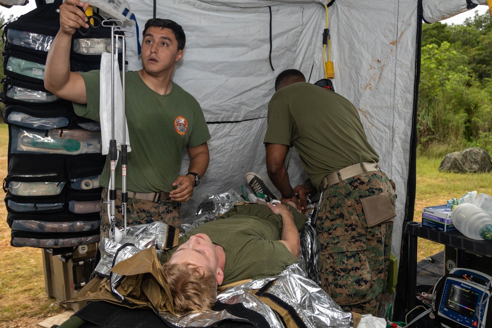 3rd MLG Conducts Simulated Humanitarian Assistance and Disaster Relief