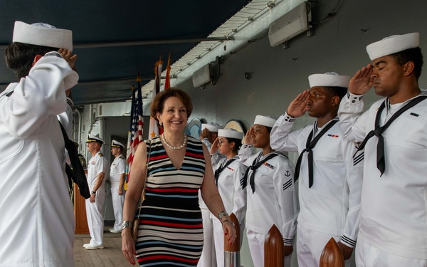 U.S. 7th Fleet, Blue Ridge Team Big Top Reception