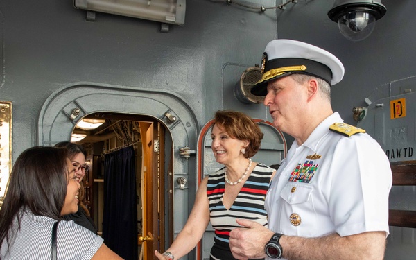 U.S. 7th Fleet, Blue Ridge Team Big Top Reception