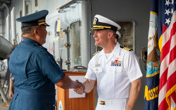 U.S. 7th Fleet, Blue Ridge Team Big Top Reception