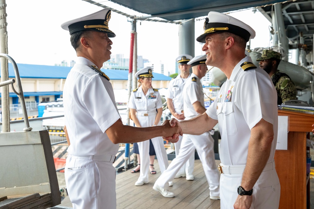 U.S. 7th Fleet, Blue Ridge Team Big Top Reception U.S. 7th Fleet, Blue Ridge Team Big Top Reception