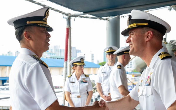 U.S. 7th Fleet, Blue Ridge Team Big Top Reception