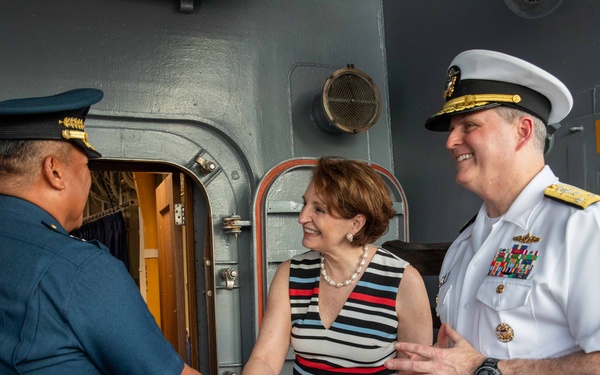 U.S. 7th Fleet, Blue Ridge Team Big Top Reception