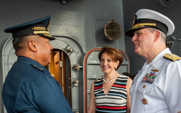 U.S. 7th Fleet, Blue Ridge Team Big Top Reception