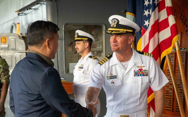 U.S. 7th Fleet, Blue Ridge Team Big Top Reception