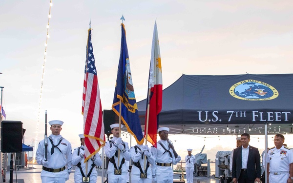 U.S. 7th Fleet, Blue Ridge Team Big Top Reception