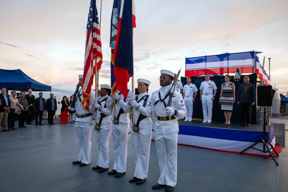 U.S. 7th Fleet, Blue Ridge Team Big Top Reception U.S. 7th Fleet, Blue Ridge Team Big Top Reception