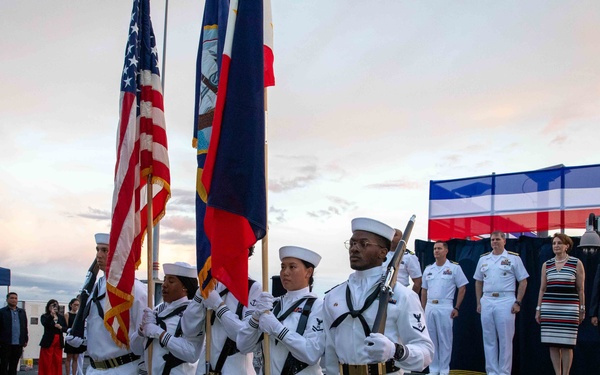 U.S. 7th Fleet, Blue Ridge Team Big Top Reception