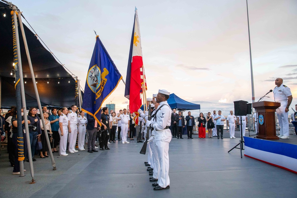 U.S. 7th Fleet, Blue Ridge Team Big Top Reception U.S. 7th Fleet, Blue Ridge Team Big Top Reception