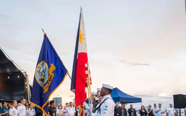 U.S. 7th Fleet, Blue Ridge Team Big Top Reception