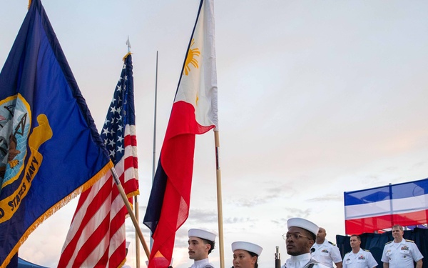 U.S. 7th Fleet, Blue Ridge Team Big Top Reception