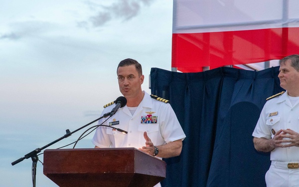 U.S. 7th Fleet, Blue Ridge Team Big Top Reception