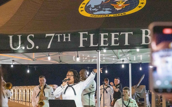 U.S. 7th Fleet, Blue Ridge Team Big Top Reception