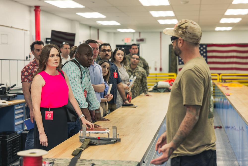 STAFDEL Engages with EOD Mobile Unit Five at Naval Base Guam