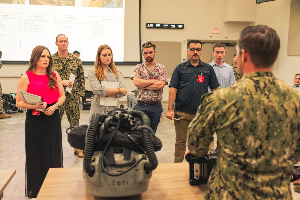 STAFDEL Engages with EOD Mobile Unit FIVE at Naval Base Guam