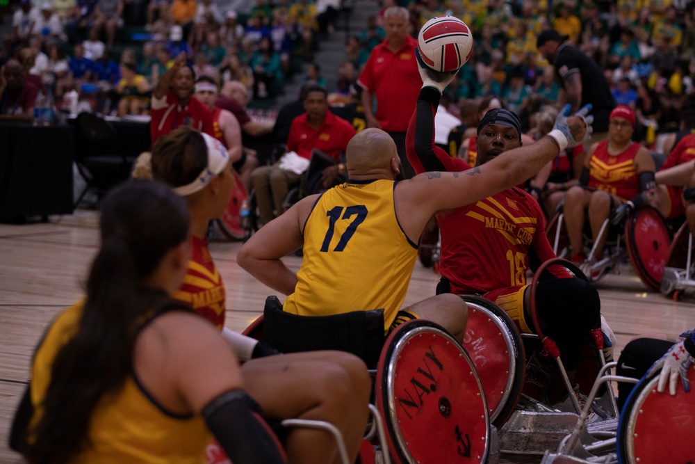 Day 2: Wheelchair Rugby at Warrior Games 2024
