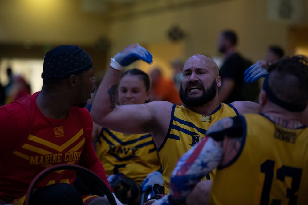 Day 2: Wheelchair Rugby at Warrior Games 2024