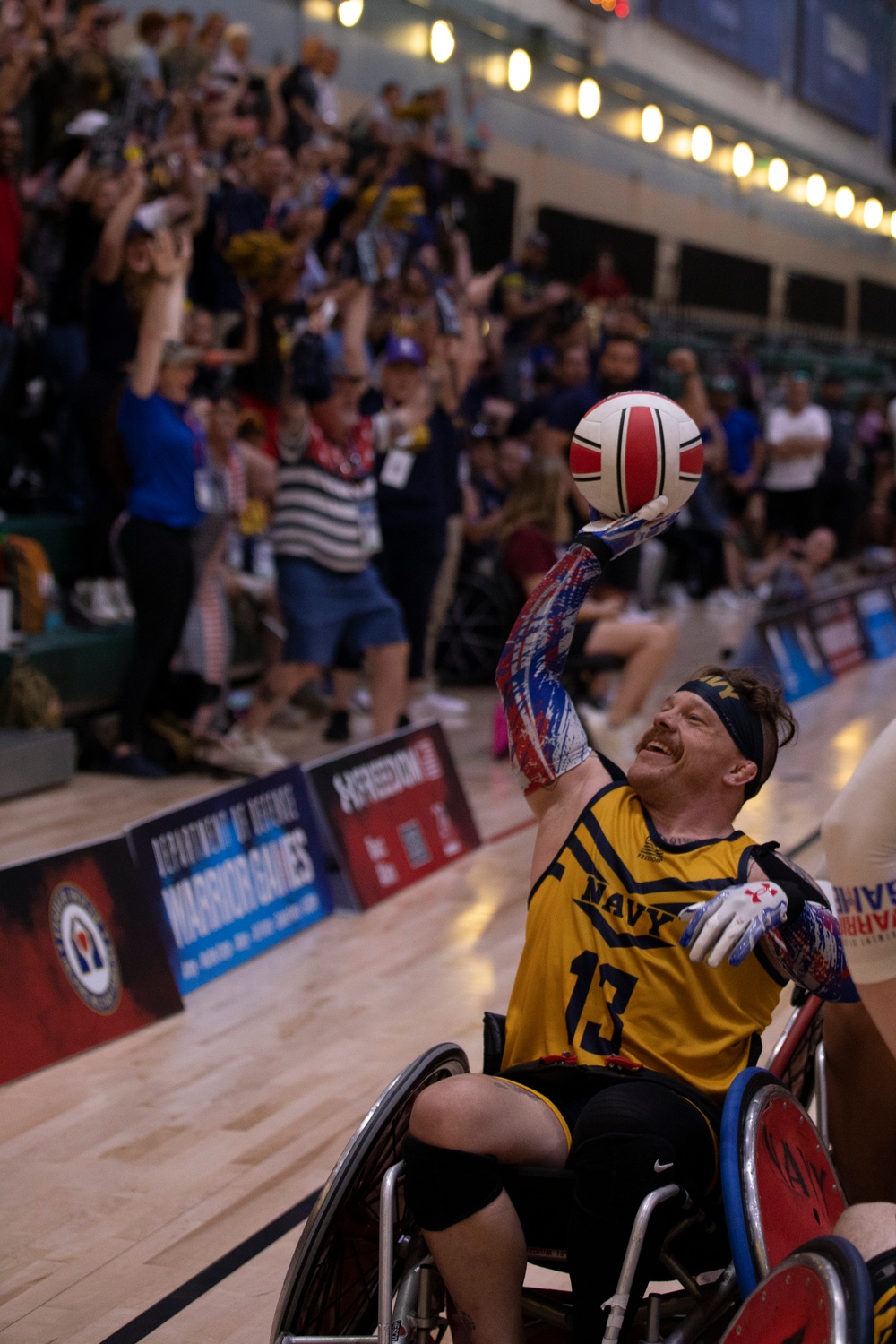 Day 2: Wheelchair Rugby at Warrior Games 2024