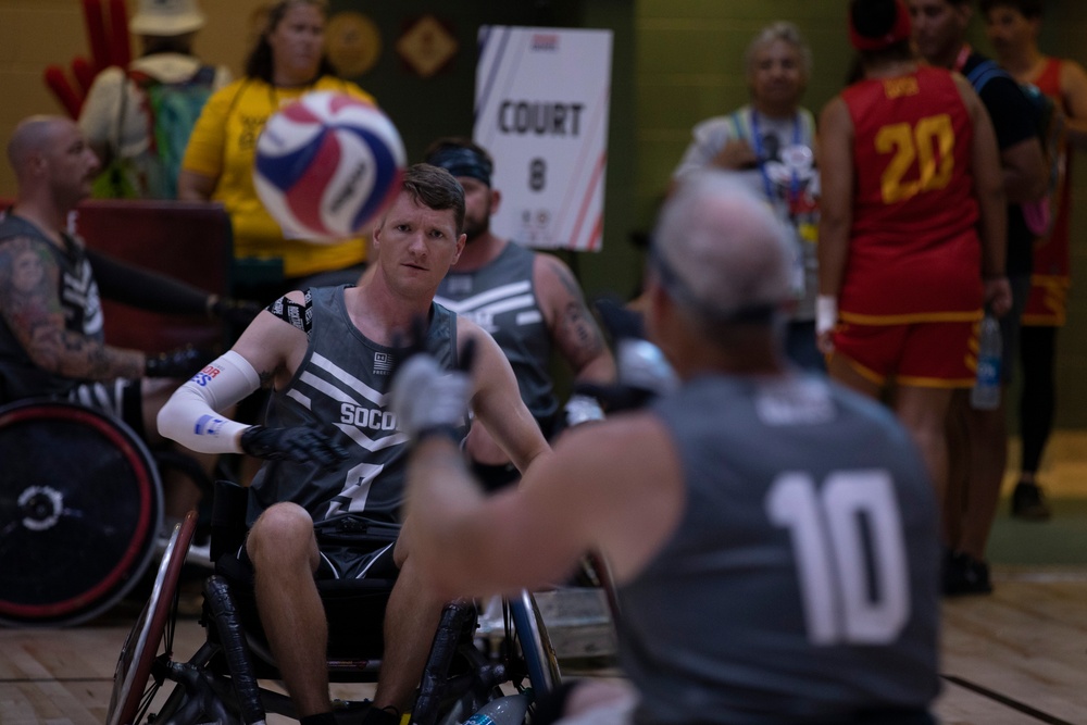Day 2: Wheelchair Rugby at Warrior Games 2024