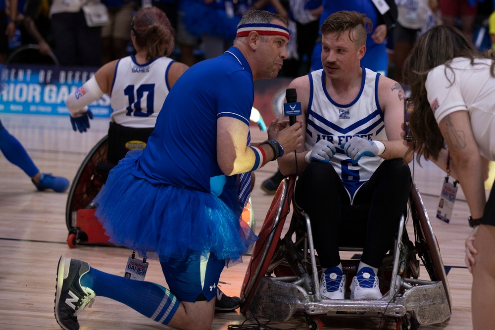 Day 2: Wheelchair Rugby at Warrior Games 2024