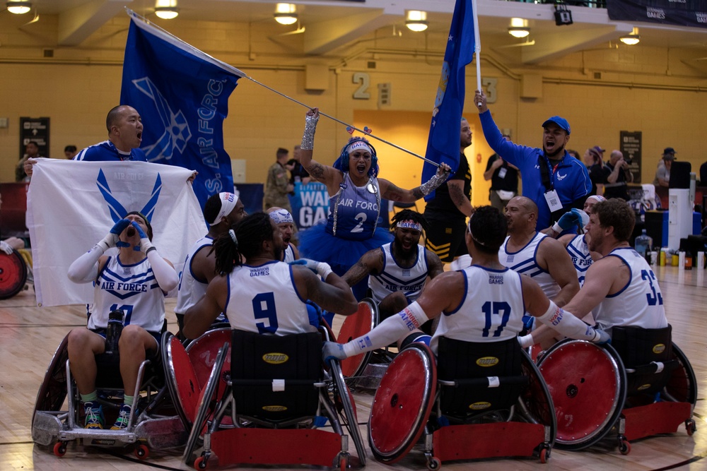 Day 2: Wheelchair Rugby at Warrior Games 2024