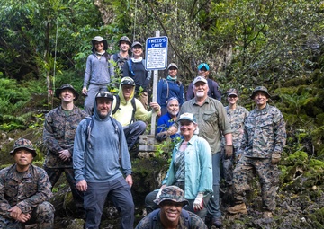 Artero and Tweed family hike to Tweed’s Cave