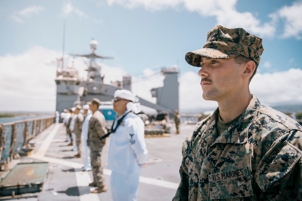 15th MEU, USS Germantown Arrive in Pearl Harbor for RIMPAC 2024