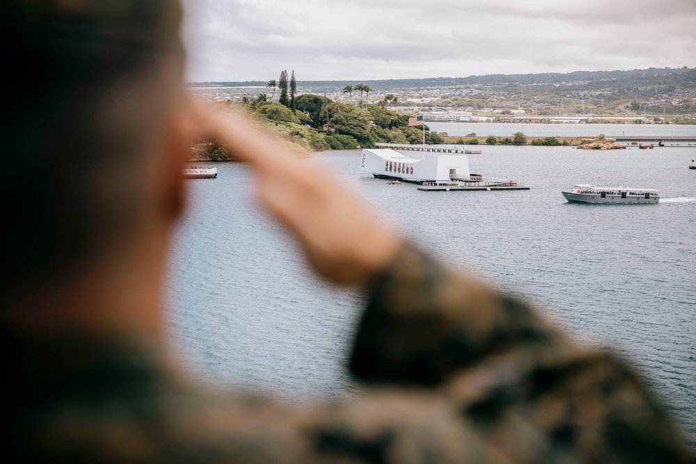 15th MEU, USS Germantown Arrive in Pearl Harbor for RIMPAC 2024