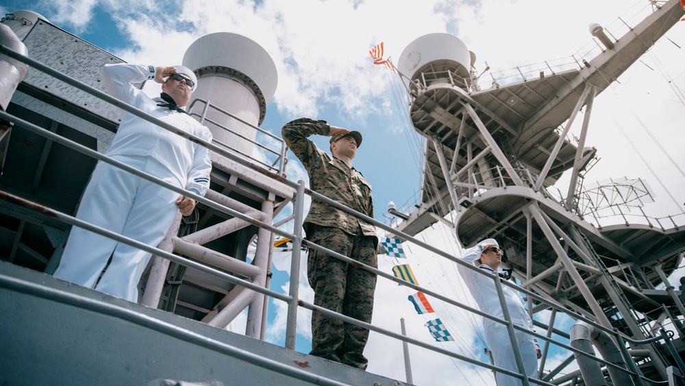 15th MEU, USS Germantown Arrive in Pearl Harbor for RIMPAC 2024