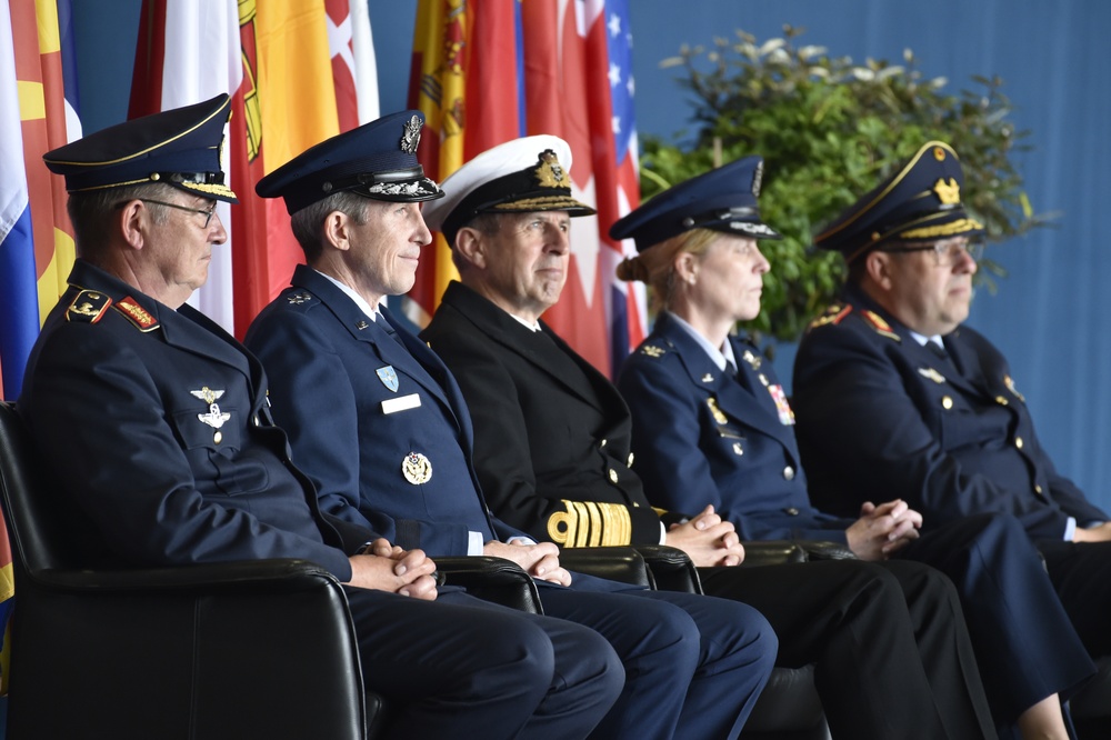 NATO Air Base Geilenkirchen conducts dual change of command ceremony