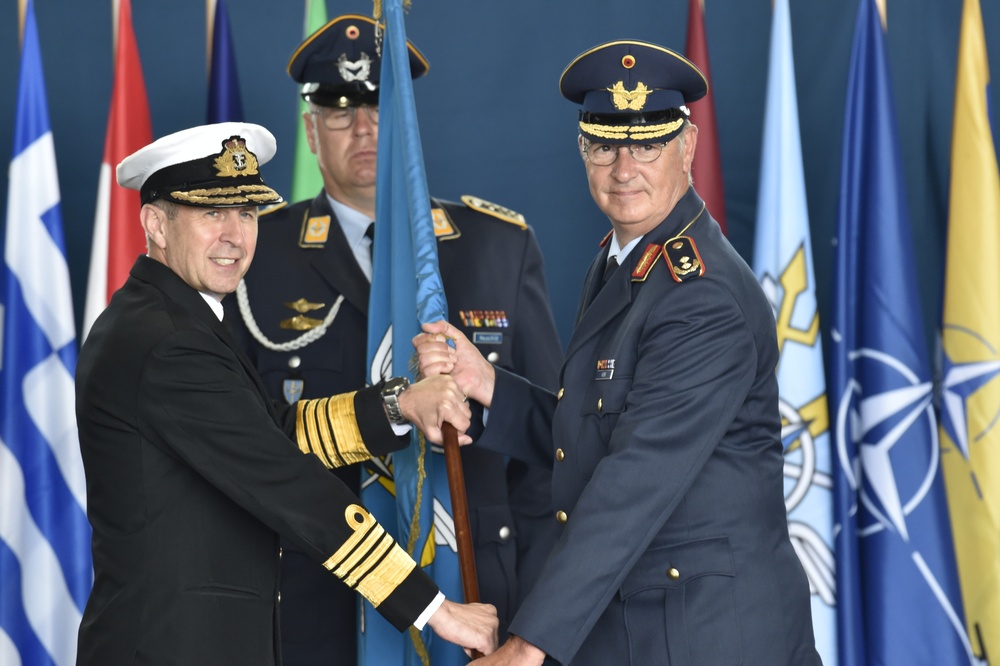 NATO Air Base Geilenkirchen conducts dual change of command ceremony