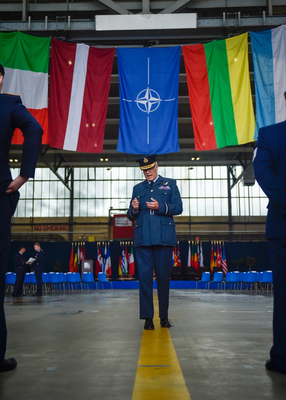 NATO Air Base Geilenkirchen conducts dual change of command ceremony