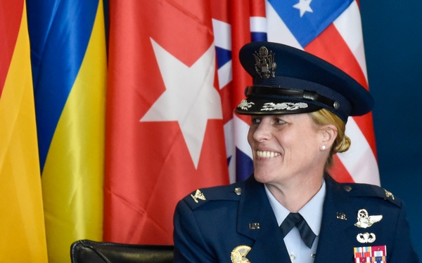 NATO Air Base Geilenkirchen conducts dual change of command ceremony